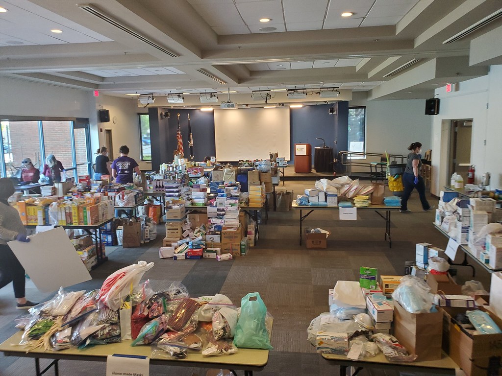 Arlington County, Virginia COVID-19 Drive-Through Supply Donations